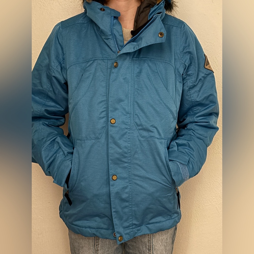 Women’s Snowboard Coat Bonfire TuffDry Mystic Heat - GOLD 20k-15k - Picture 2 of 12